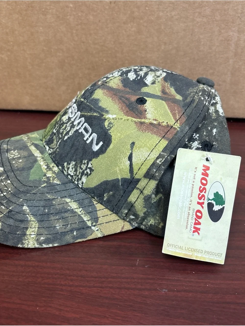 Scotsman Strapback Hat Baseball Cap Camo Refrigeration Ice Machines Mossy Oak